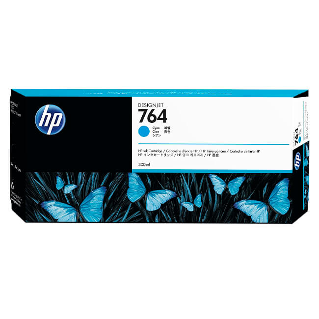 Tinta Hp C1Q13A DesignJet (764A) Cyan