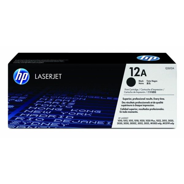 Toner Hp Q2612A LaserJet Pro (12A) Negro