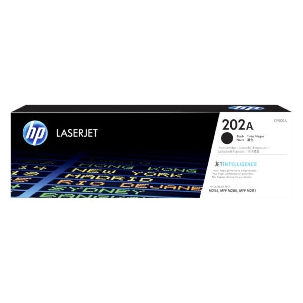 Toner hp LJ 202A (CF500A) Negro