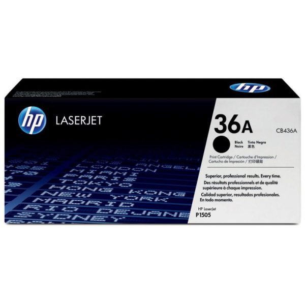 Toner Hp 36A (CB436A) Negro