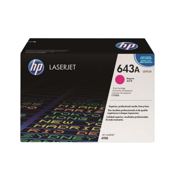 Tóner Hp 643A (Q5953A) Magenta