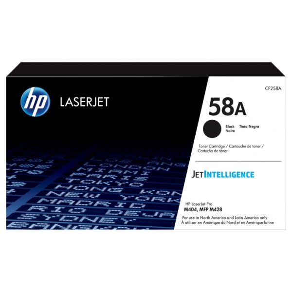 Toner Hp CF258A Laser jet Pro  (58A) Negro