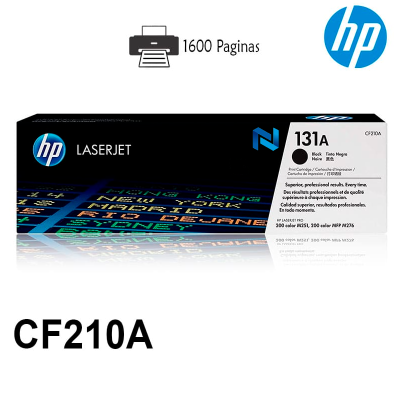Cartucho de Toner HP CF210A Negro 131A Original (copia)