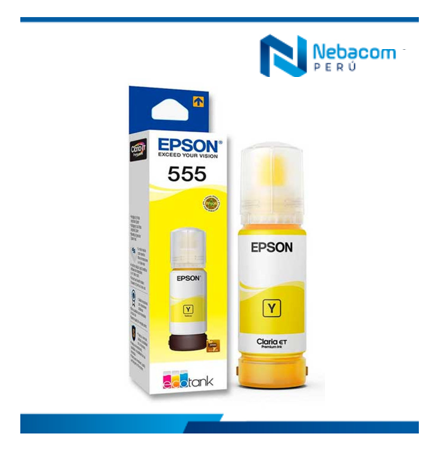 Botella de Tinta Epson T555420-AL YELLOW