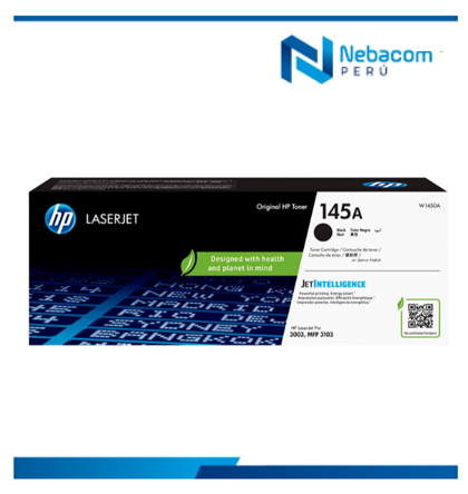 Toner HP W1450A (145A) L.J. BLACK